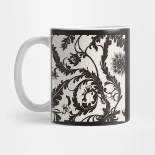 Rococo floral pattern, model 13 Mug